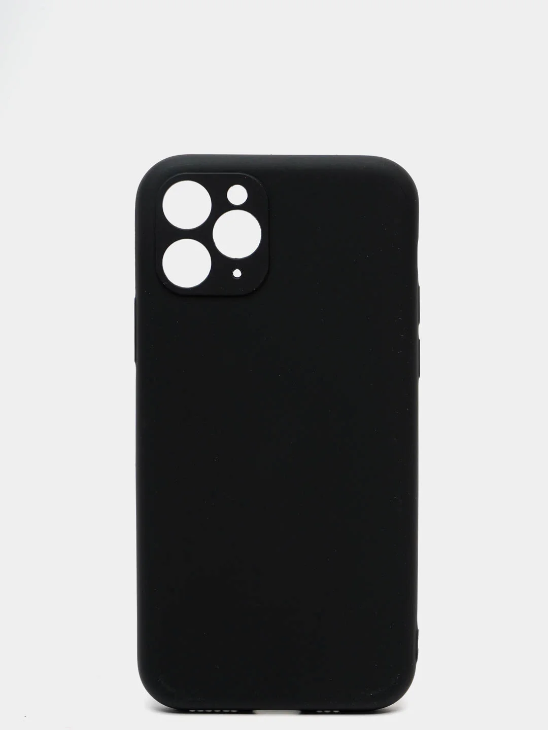 Черный чехол для Apple iPhone 6, 6S, 6+,SE2020, 7, 8, 7+, 8+, X, Xs, Max, 11, 12, Pro