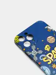 Силиконовый чехол космос для Apple iPhone SE 2020 , 7, 8, 7+, 8+, X, Xs, Max, 11, 12, Pro