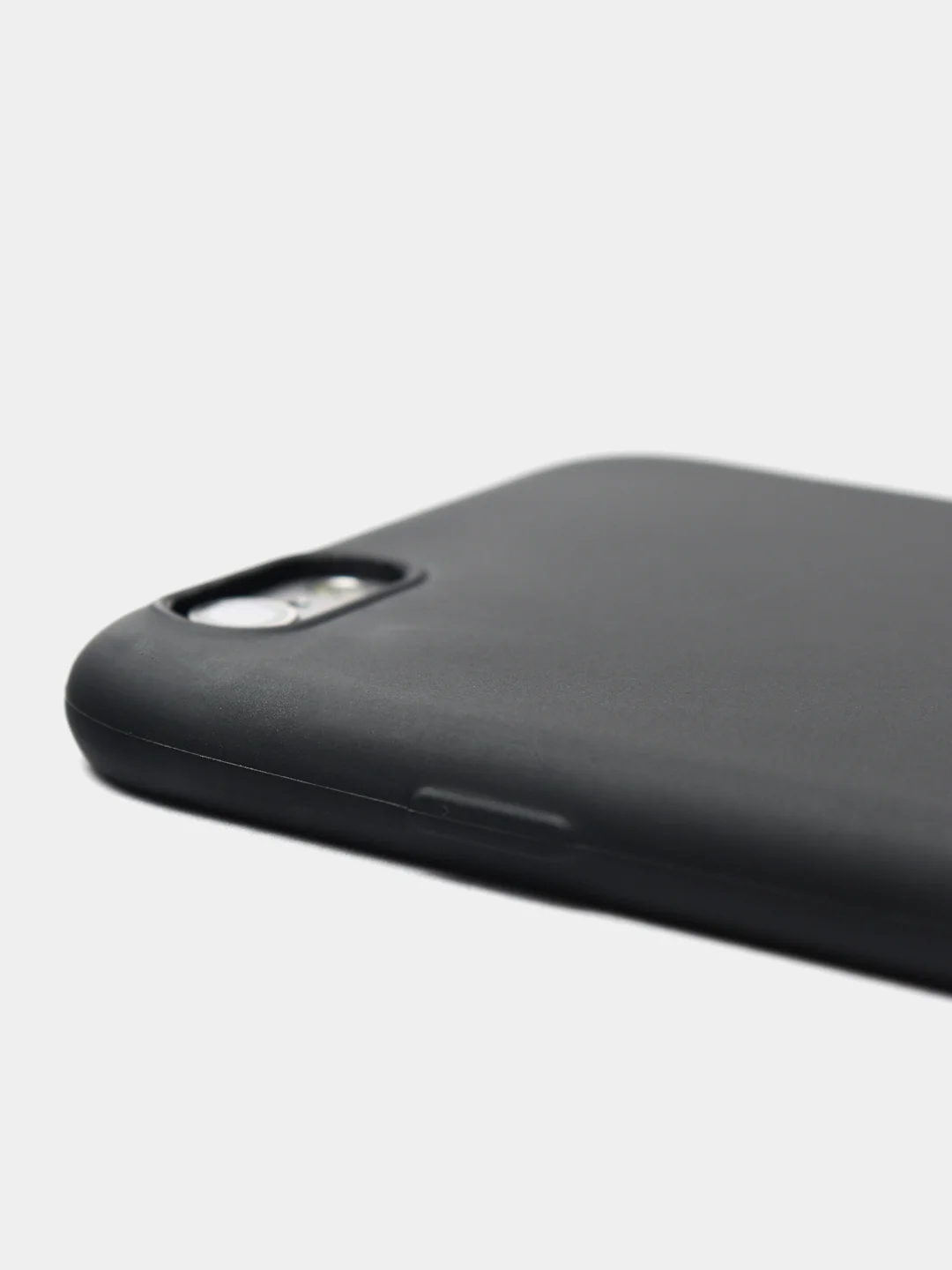 Черный чехол силиконовый матовый для iPhone 7 Plus, 8 плюс 6, 6s, 7, 8, SE 2020