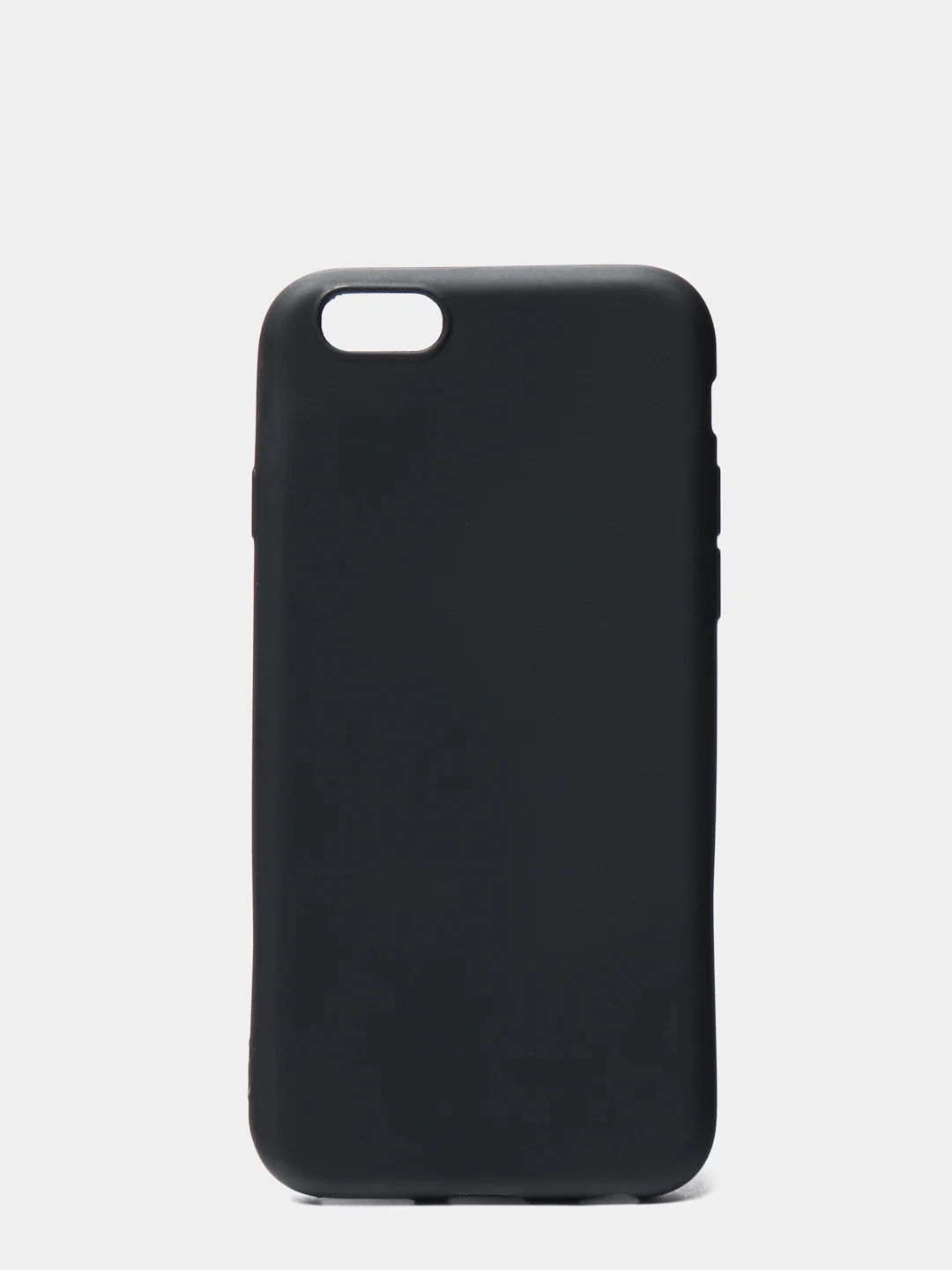 Черный чехол силиконовый матовый для iPhone 7 Plus, 8 плюс 6, 6s, 7, 8, SE 2020