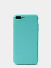 Белый чехол силиконовый матовый для iPhone 7 Plus, 8 плюс 6, 6s, 7, 8, SE 2020