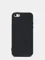 Черный чехол силиконовый матовый для iPhone 7 Plus, 8 плюс 6, 6s, 7, 8, SE 2020