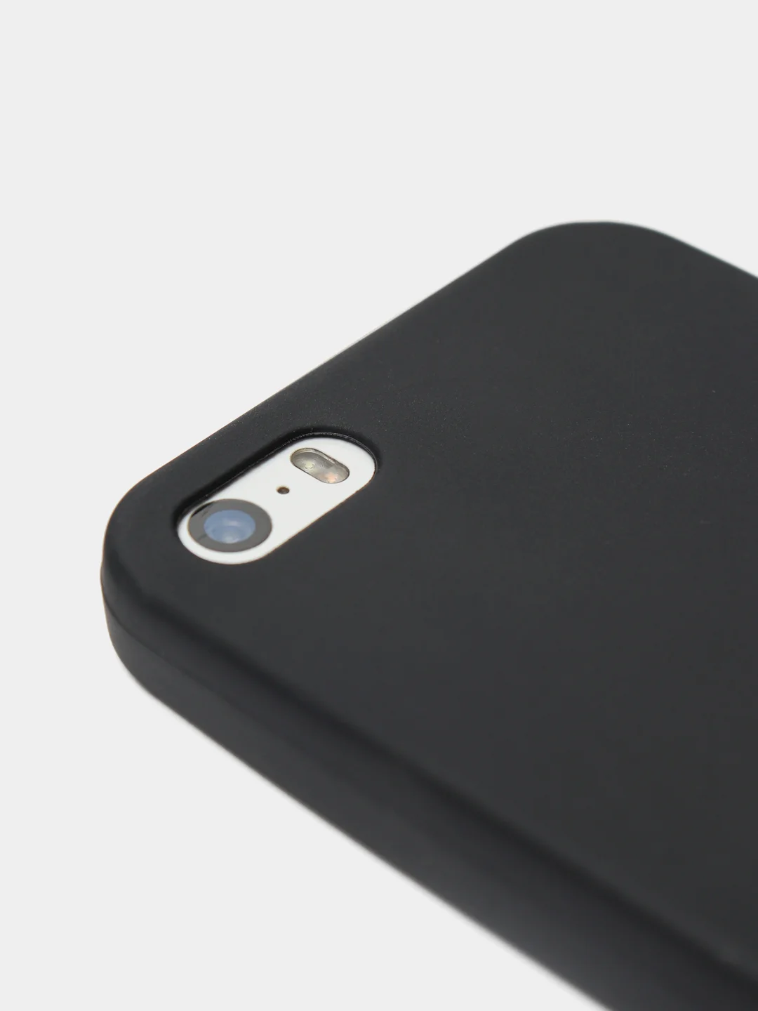 Черный чехол силиконовый матовый для iPhone 7 Plus, 8 плюс 6, 6s, 7, 8, SE 2020