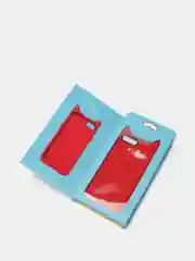 Красный чехол силиконовый Baseus Devil Baby iPhone 7 / 7 Plus / 8 / 8 Plus / SE 2020