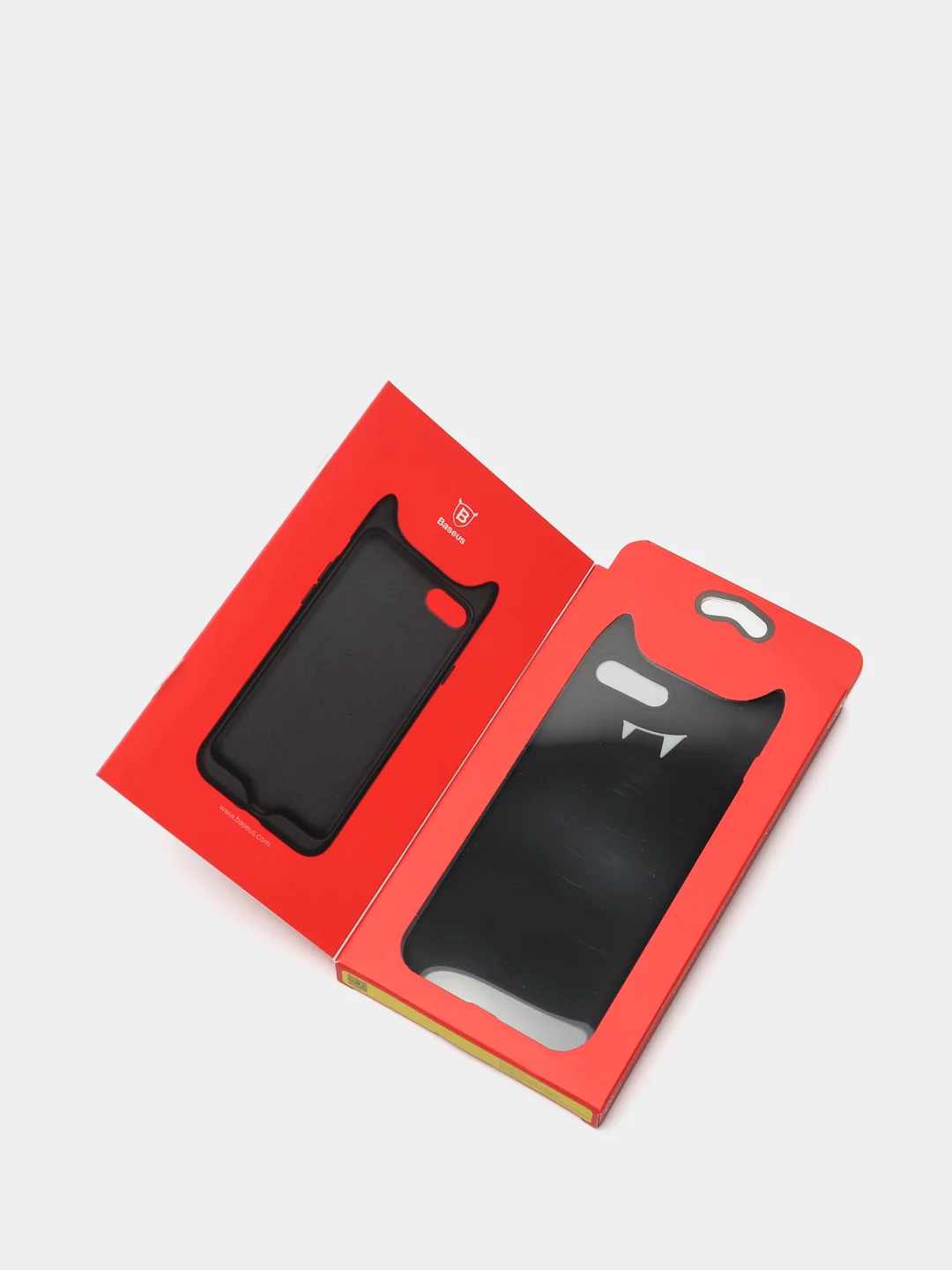 Красный чехол силиконовый Baseus Devil Baby iPhone 7 / 7 Plus / 8 / 8 Plus / SE 2020