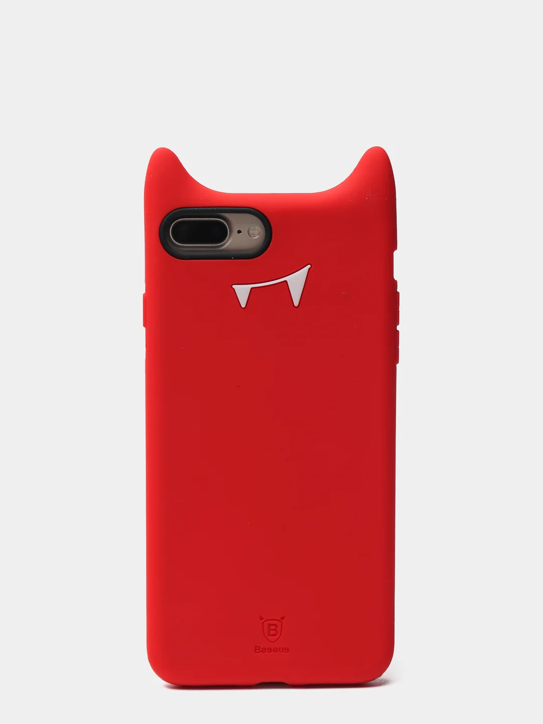 Красный чехол силиконовый Baseus Devil Baby iPhone 7 / 7 Plus / 8 / 8 Plus / SE 2020