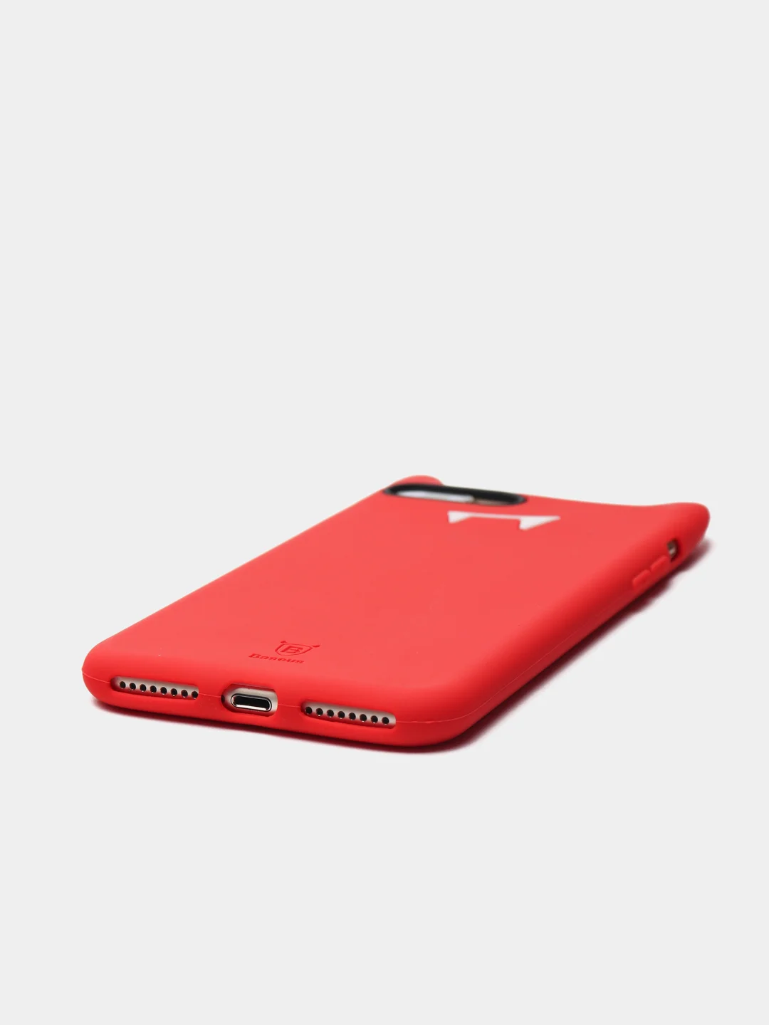 Красный чехол силиконовый Baseus Devil Baby iPhone 7 / 7 Plus / 8 / 8 Plus / SE 2020