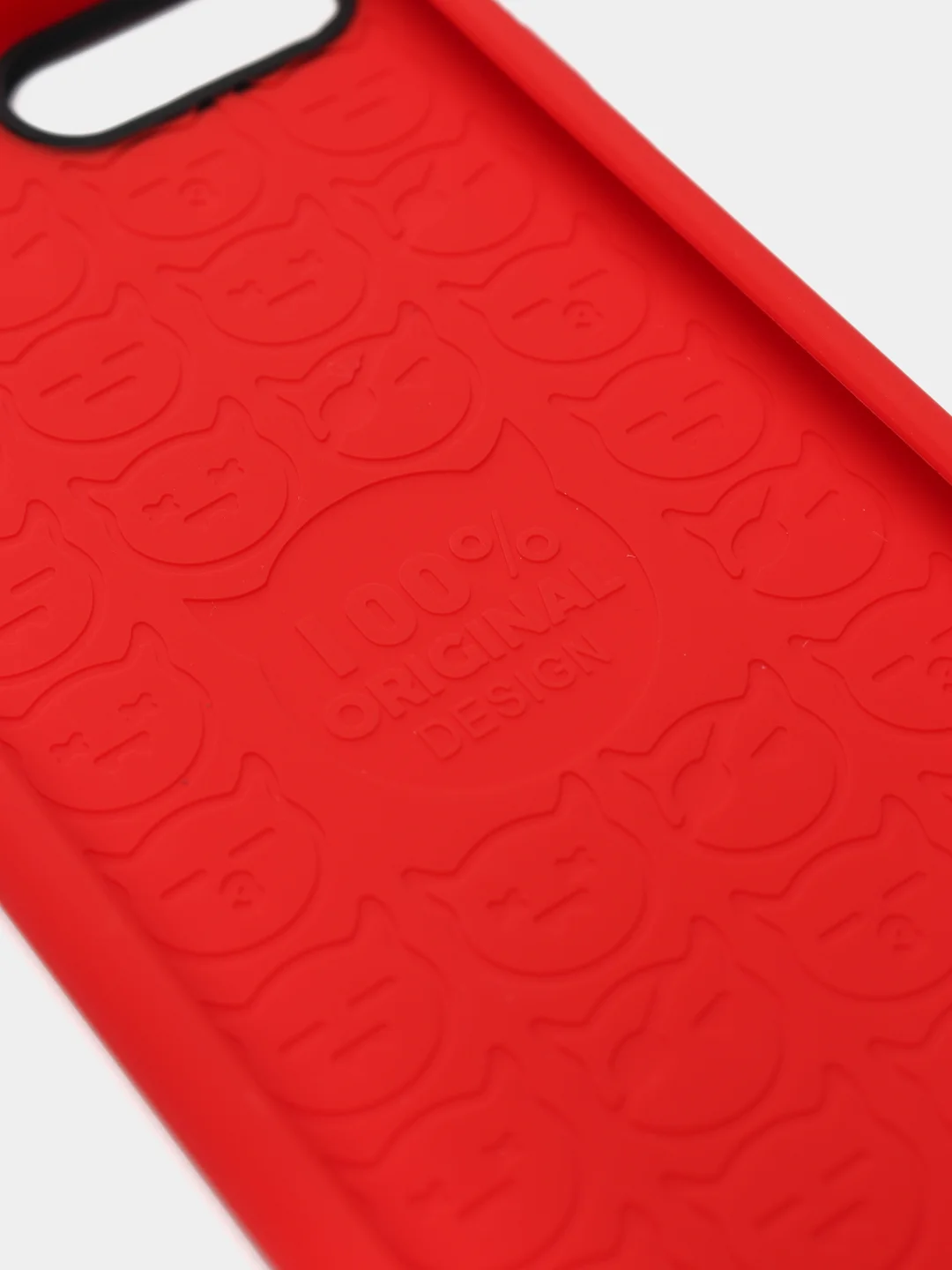 Красный чехол силиконовый Baseus Devil Baby iPhone 7 / 7 Plus / 8 / 8 Plus / SE 2020