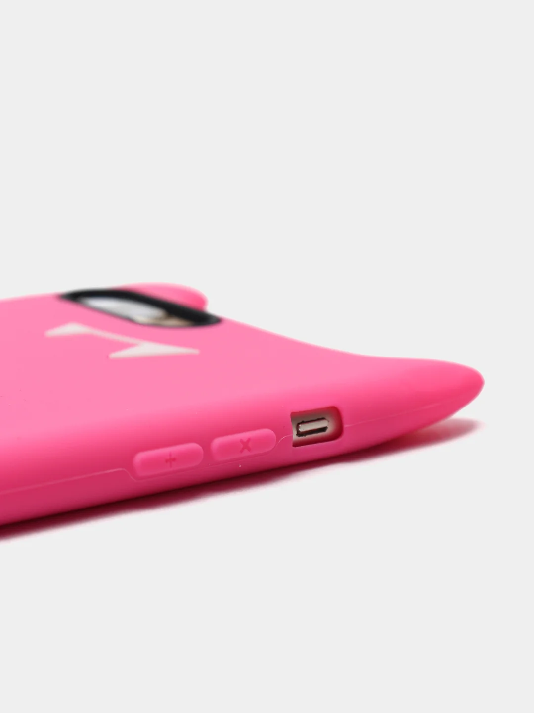 Красный чехол силиконовый Baseus Devil Baby iPhone 7 / 7 Plus / 8 / 8 Plus / SE 2020