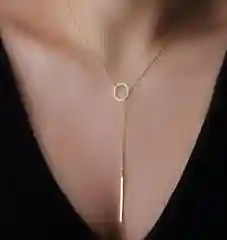 Золотой цепочка с подвеской,на шею