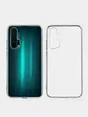 Чехол силиконовый, прозрачный, для Huawei Honor 10, 10 lite, 7a, 7c pro, 8x, 9, 20