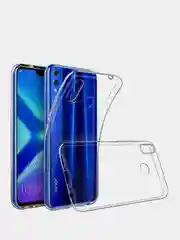 Чехол силиконовый, прозрачный, для Huawei Honor 10, 10 lite, 7a, 7c pro, 8x, 9, 20