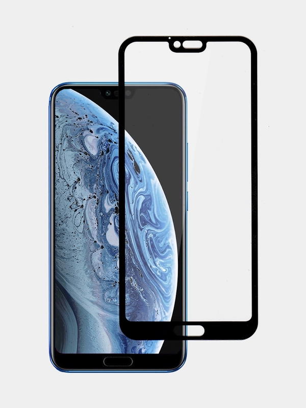Защитное стекло с рамкой для Huawei Honor 10