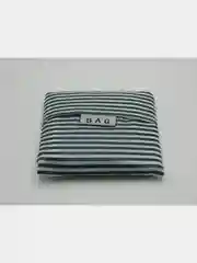 Серый меланж экосумка с рисунком BAGСU
