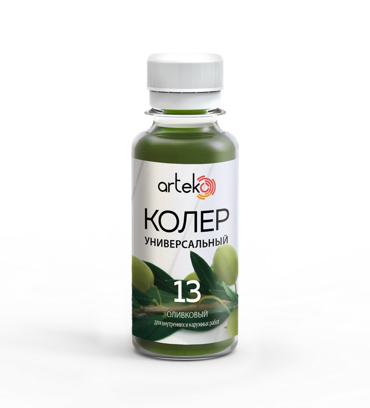 Колер-паста АРТЭКО №13. Цвет: оливковый