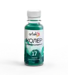 Колер-паста АРТЭКО №17. Цвет: изумруд