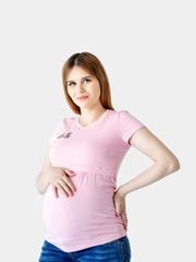 Футболка для беременных и кормящих, 4 цвета