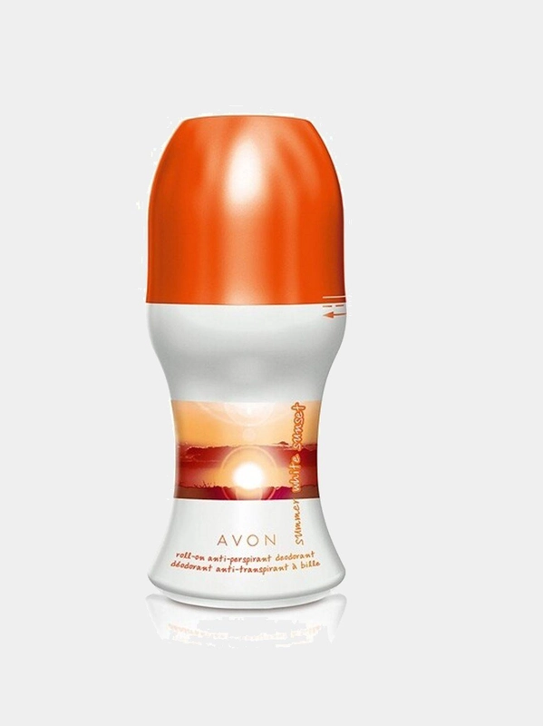 Дезодорант-антиперспирант с шариковым аппликатором Summer White Sunset, 50 мл