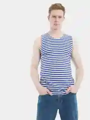 Майка-тельняшка мужская, хлопок