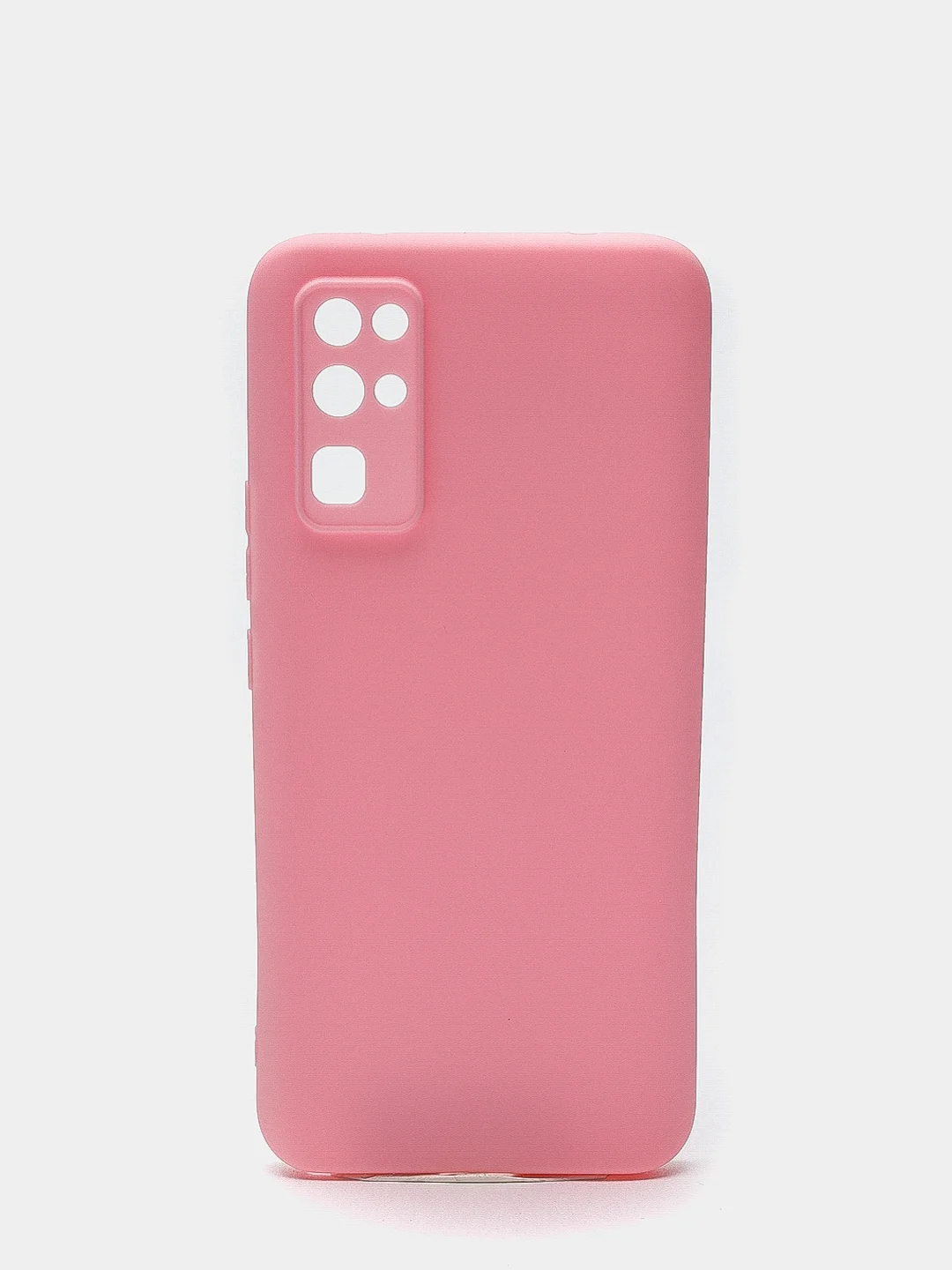 Розовый чехол Huawei Honor 30 / Honor 30 Premium, Хуавей Хонор 30 (Премиум), силиконовый