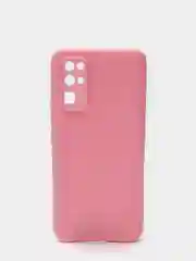 Розовый чехол Huawei Honor 30 / Honor 30 Premium, Хуавей Хонор 30 (Премиум), силиконовый