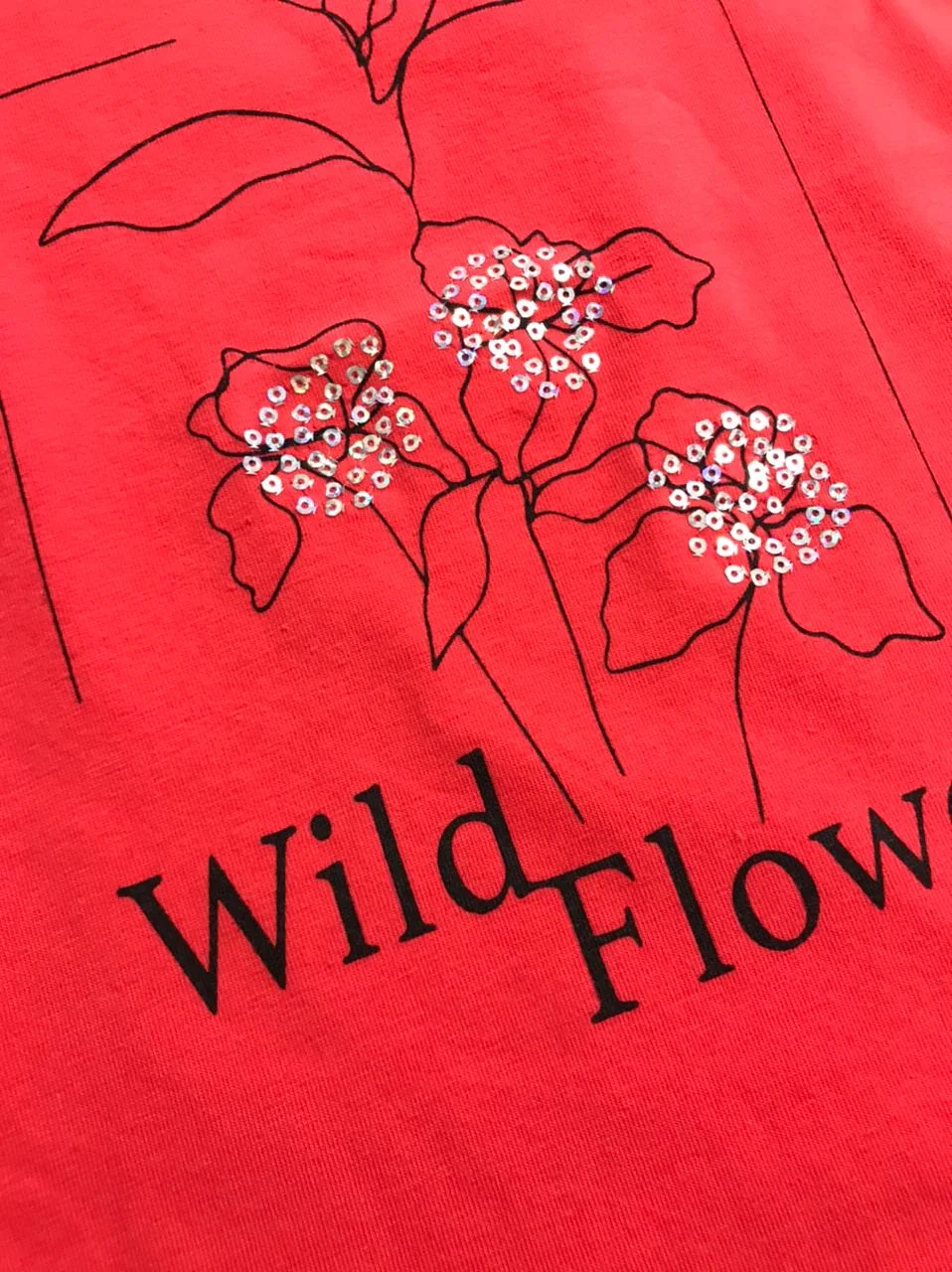 Футболка для девочки FLOWER (Турция)