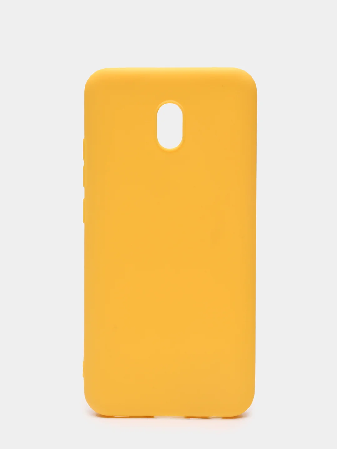 Желтый чехол Xiaomi Redmi 8A, Сяоми Редми 8А, силиконовый цветной матовый