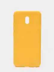 Желтый чехол Xiaomi Redmi 8A, Сяоми Редми 8А, силиконовый цветной матовый
