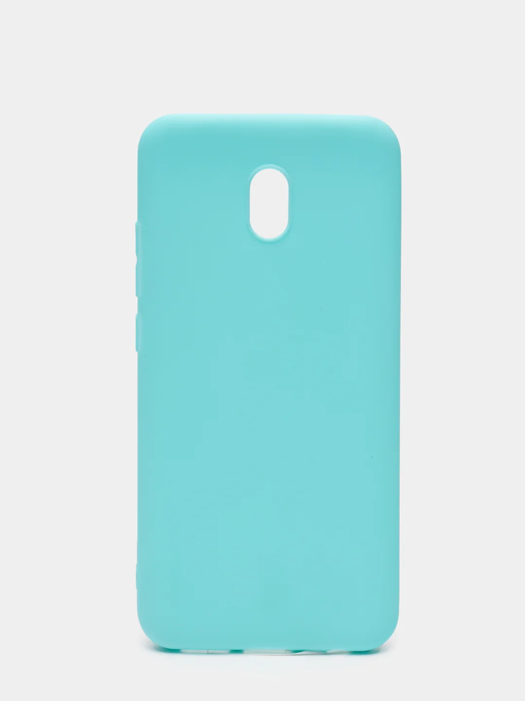 Бирюзовый чехол Xiaomi Redmi 8A, Сяоми Редми 8А, силиконовый цветной матовый
