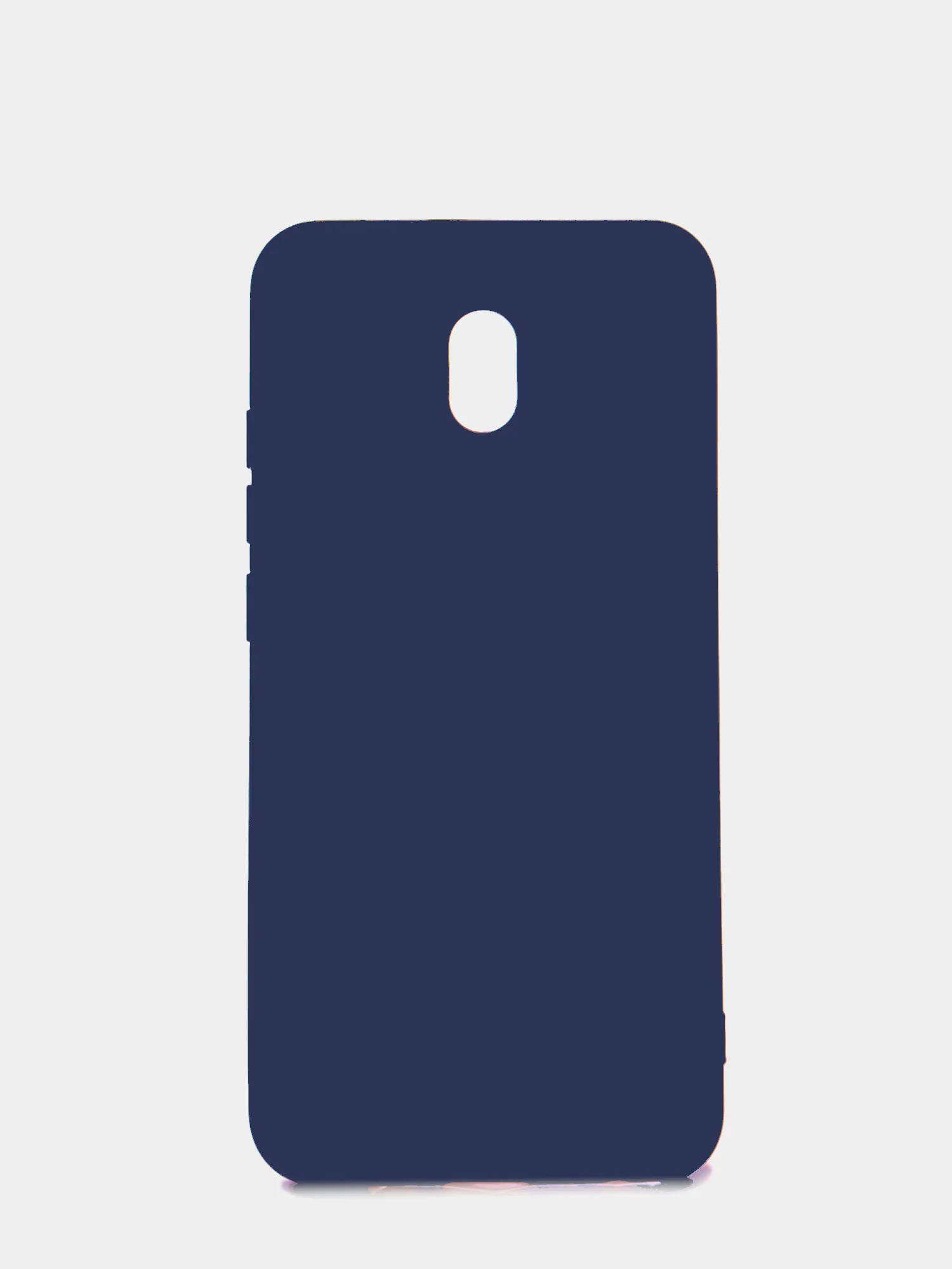 Темно-синий чехол Xiaomi Redmi 8A, Сяоми Редми 8А, силиконовый цветной матовый