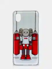 Серый чехол Samsung Galaxy A01 Core, Самсунг Галакси А01 Кор с рисунком
