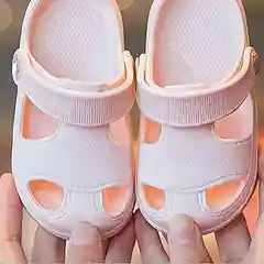 Розовый сабо детские ассорти