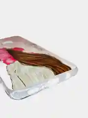 Белый чехол Samsung Galaxy M31, Самсунг Галакси М31 с рисунком