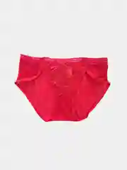 Красный трусы женские кружевные