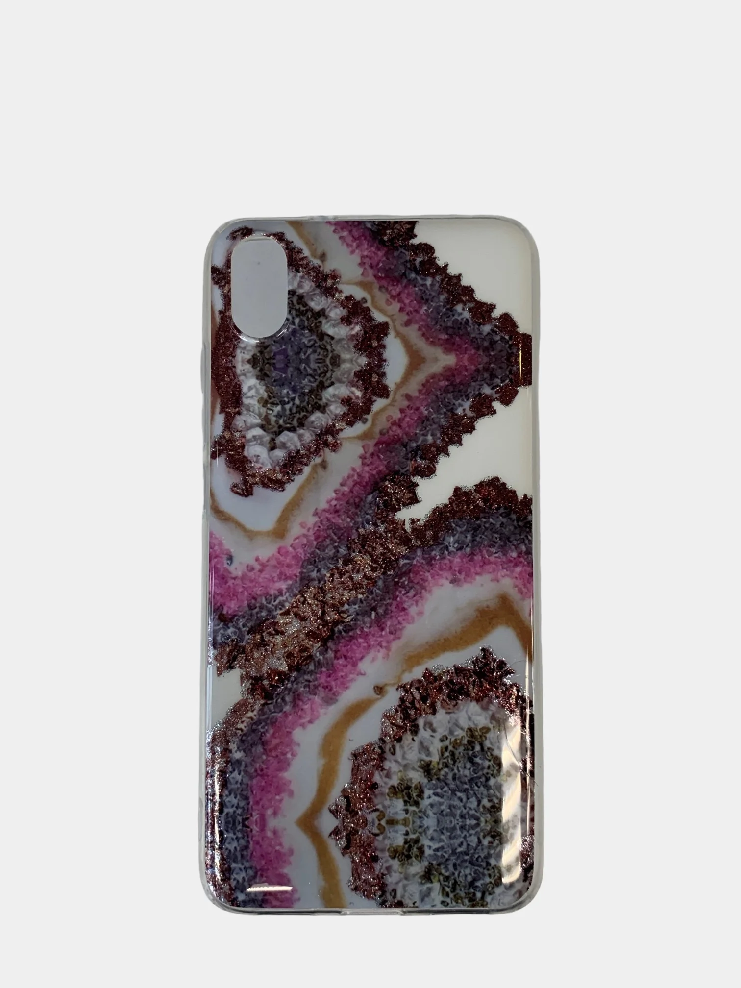 Серебряный чехол на Xiaomi Redmi 7A