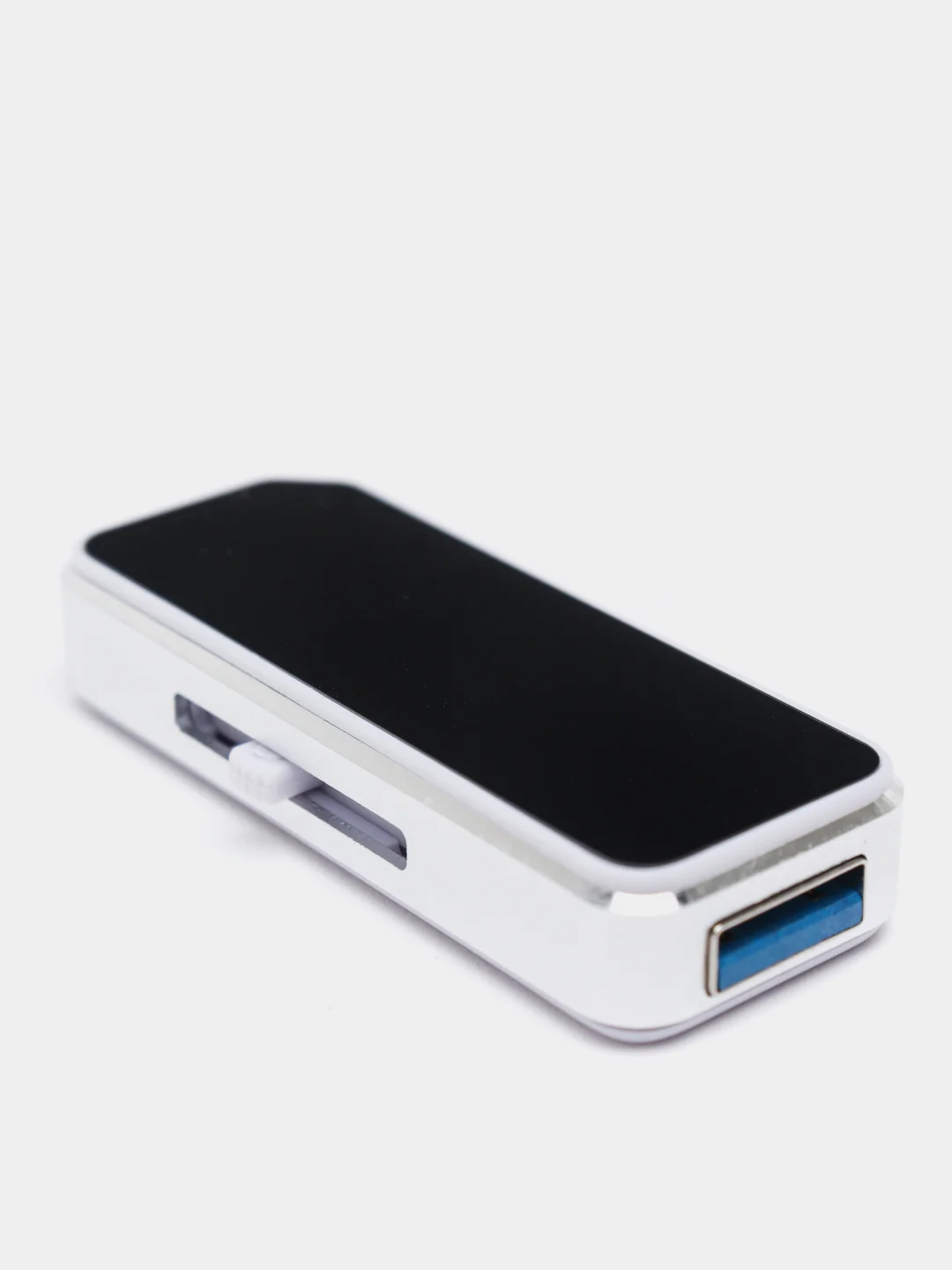 Красный флешка переходник 16,32,64 GB с выходами на USB и Type-C с безопасным хранением