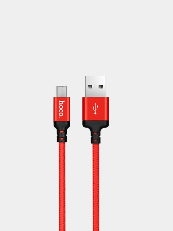 Кабель для зарядки и передачи данных HOCO X14 Type-C для Android 1м и 2м