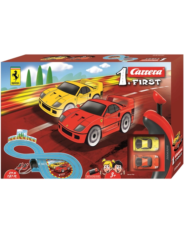 Автотрек Carrera First "Ferrari", масштаб 1:50
