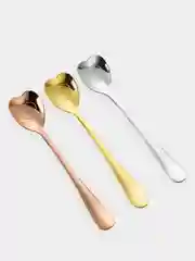 Ложка сердце из нержавеющей стали