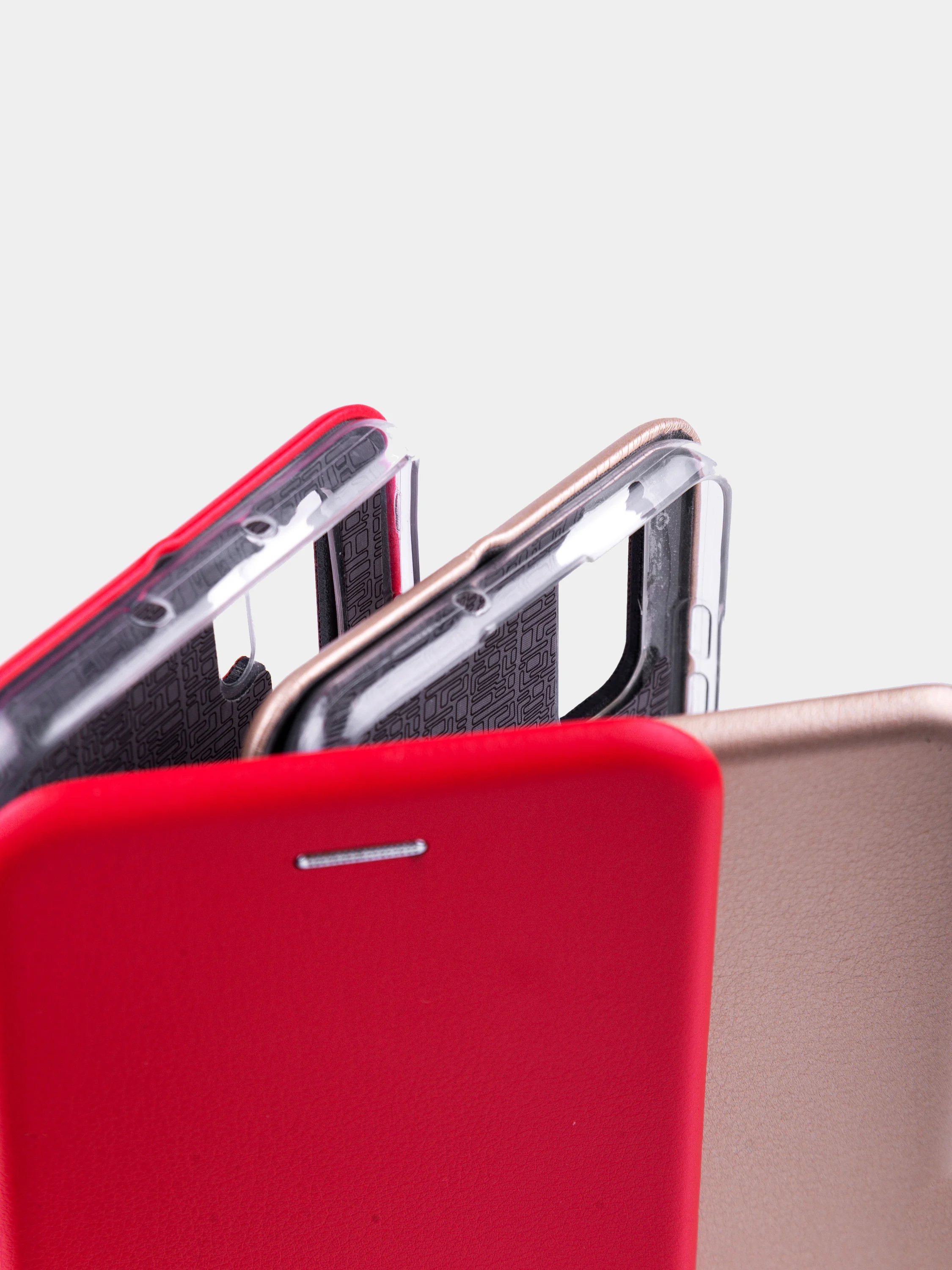 Черный чехол - книжка для Huawei Y5 2019/Y7 2019/P Smart/P30/P30 Pro/P40/P40 Lite, магнитный