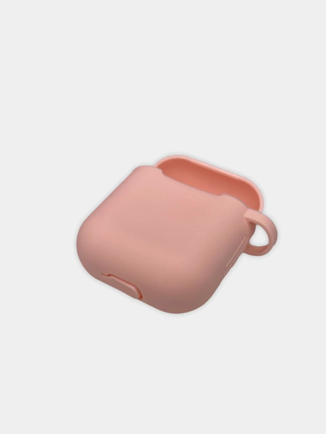 Желтый силиконовый чехол для наушников Apple Airpods 1,2