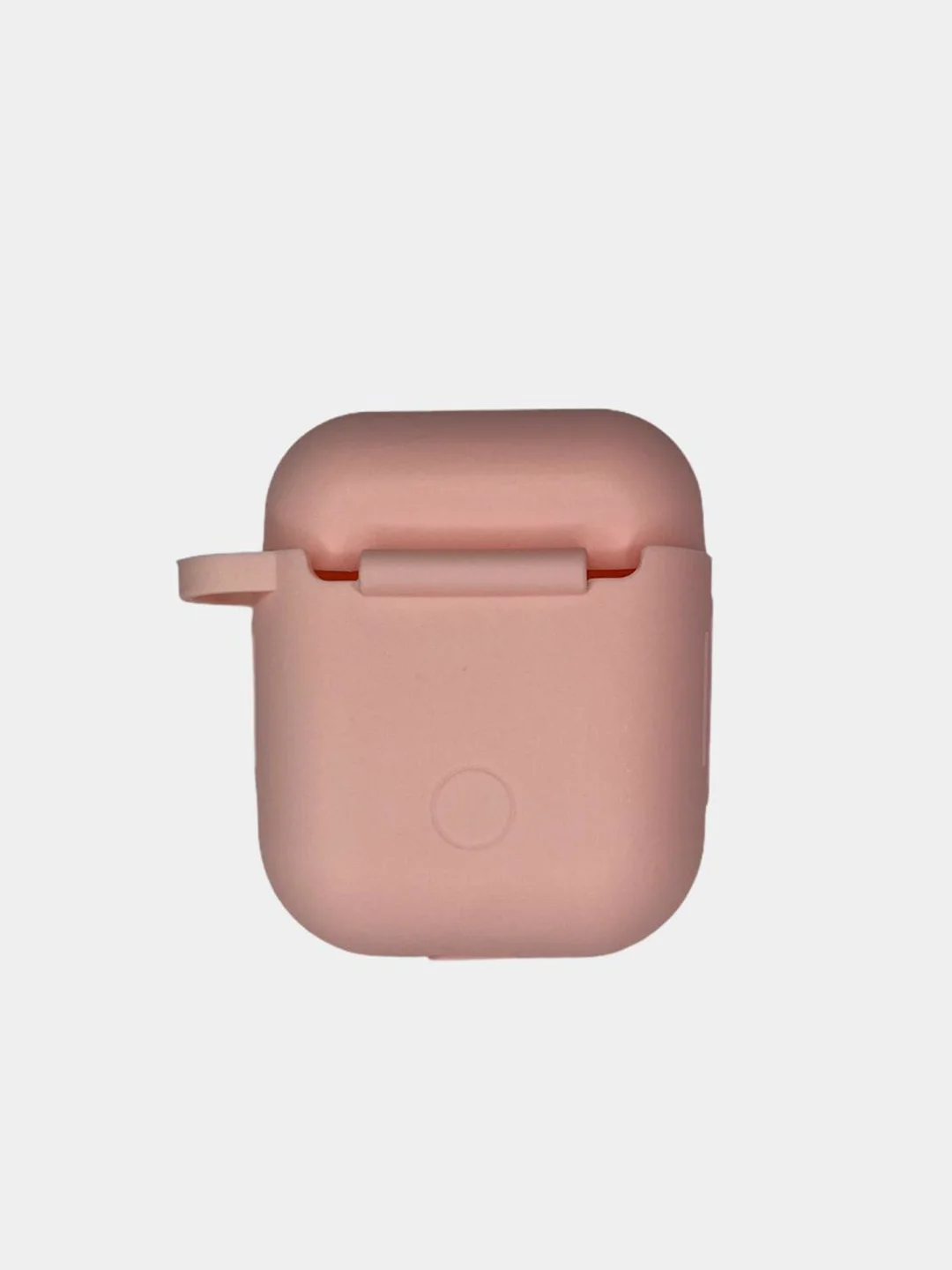 Желтый силиконовый чехол для наушников Apple Airpods 1,2