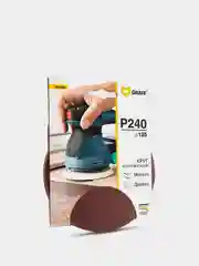 Круг шлифовальный самозацепляющийся 125 мм P240 GRAFF