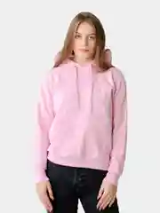 Розовый худи