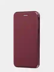 Багровый чехол книжка Samsung Galaxy M21, M30S, M31S, M51