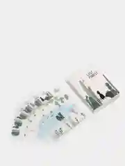Лесной зеленый декоративный пластырь с принтом