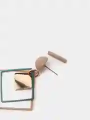 Серьги квадраты женские