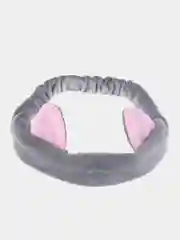 Серый повязка на голову кошачьи ушки, косметическая