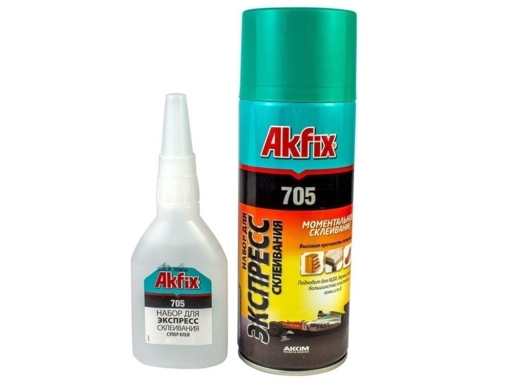 Двухкомпонентный клей akfix 705