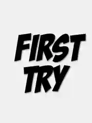 Наклейка "First Try"